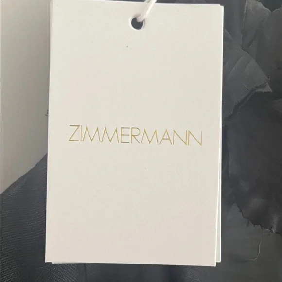 Zimmermann Black Floral Embellished Blouse new with tag. - Picture 2 of 6